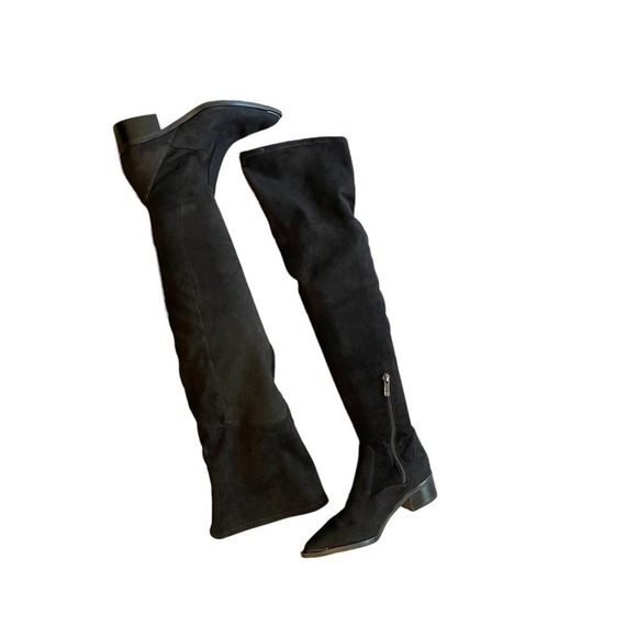 New Marc Fisher Black Yakira Over the Knee Boot Size 5.5M NWOB - Picture 7 of 14